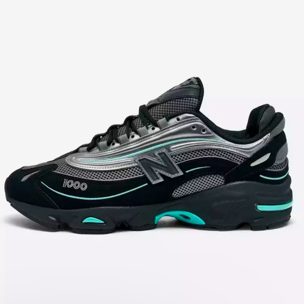 🖤🩵 NEW BALANCE 1000 BLACK TEAL 🩵🖤 - Picture 2 of 4